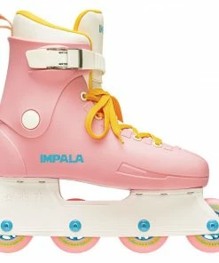 Impala Lightspeed Inline Skate Senior Hellrosa - Weiß - Gelb