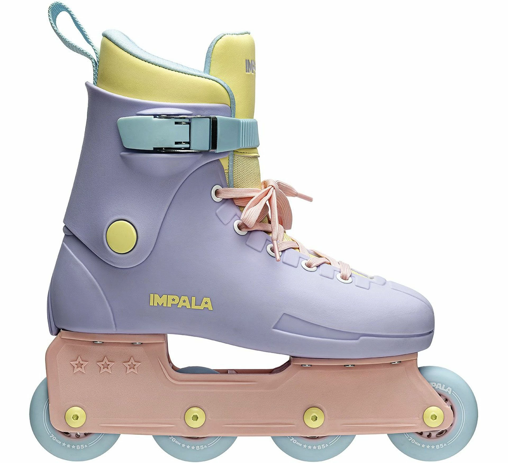 Impala Lightspeed Inline Skate Senior Violett - Rosa - Gelb 3 Impala Lightspeed Inline Skate Senior Violett - Rosa - Gelb