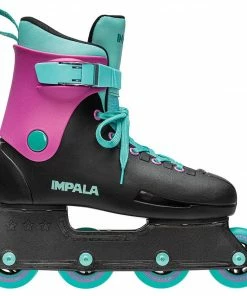 Impala Lightspeed Inline Skate Senior Schwarz - Hellblau - Rosa