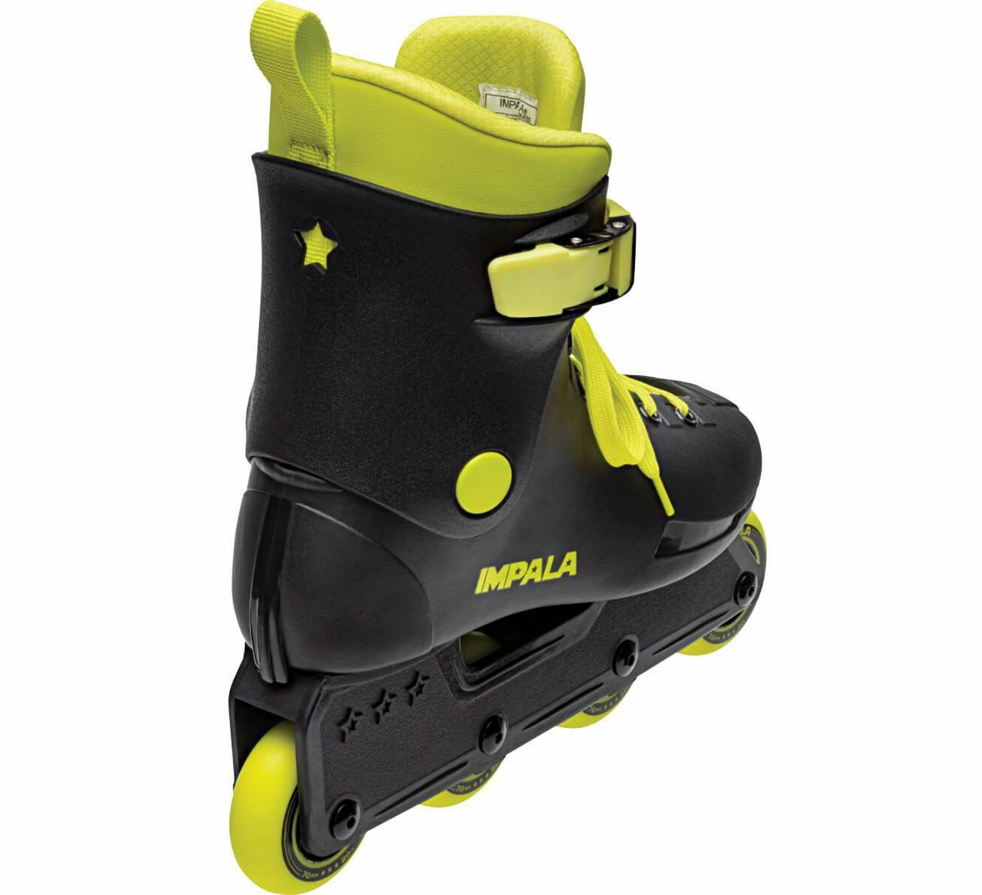 Impala Lightspeed Inline Skate Senior Schwarz - Gelb 5 Impala Lightspeed Inline Skate Senior Schwarz - Gelb – Bild 3