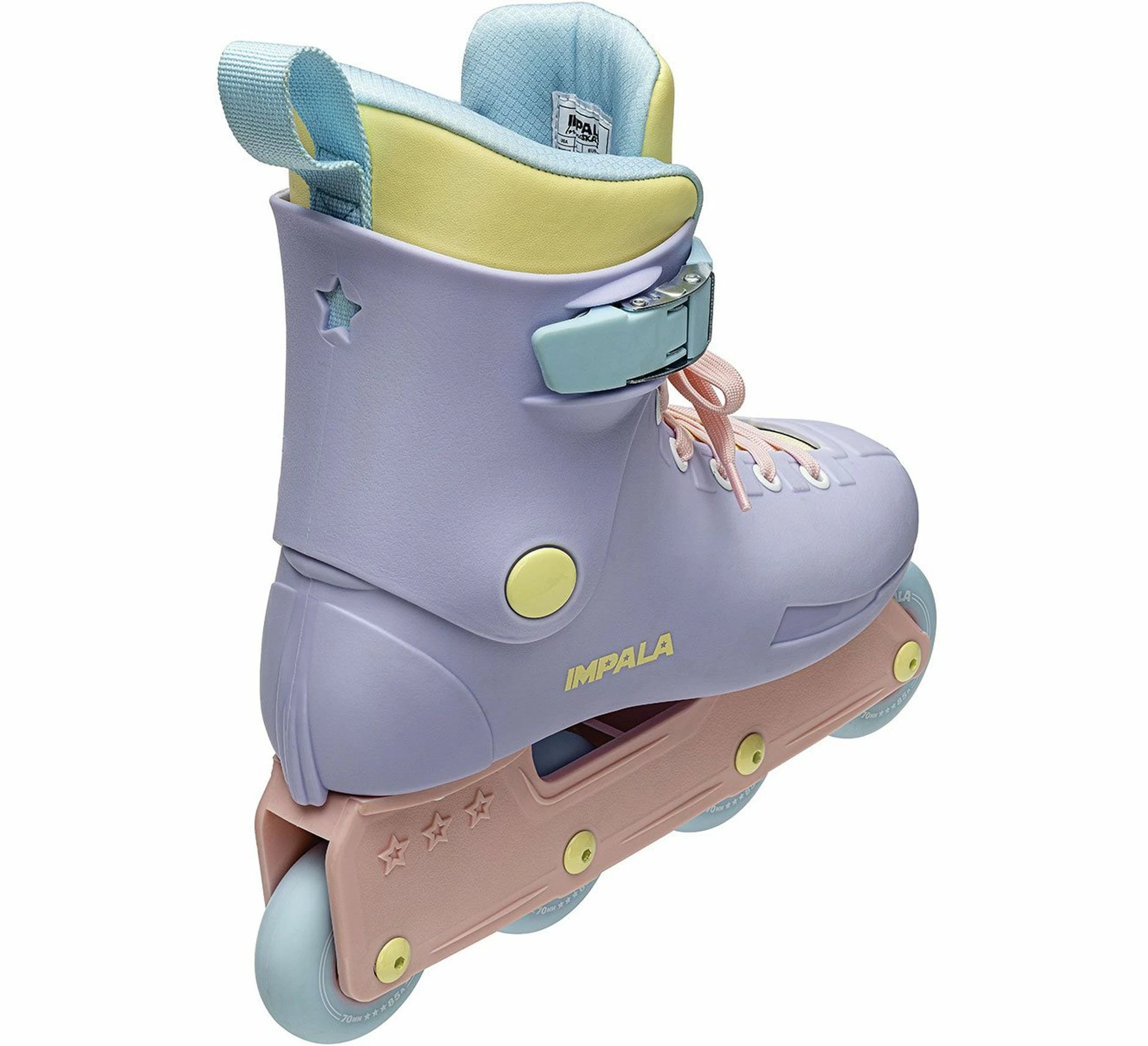 Impala Lightspeed Inline Skate Senior Violett - Rosa - Gelb 6 Impala Lightspeed Inline Skate Senior Violett - Rosa - Gelb – Bild 4