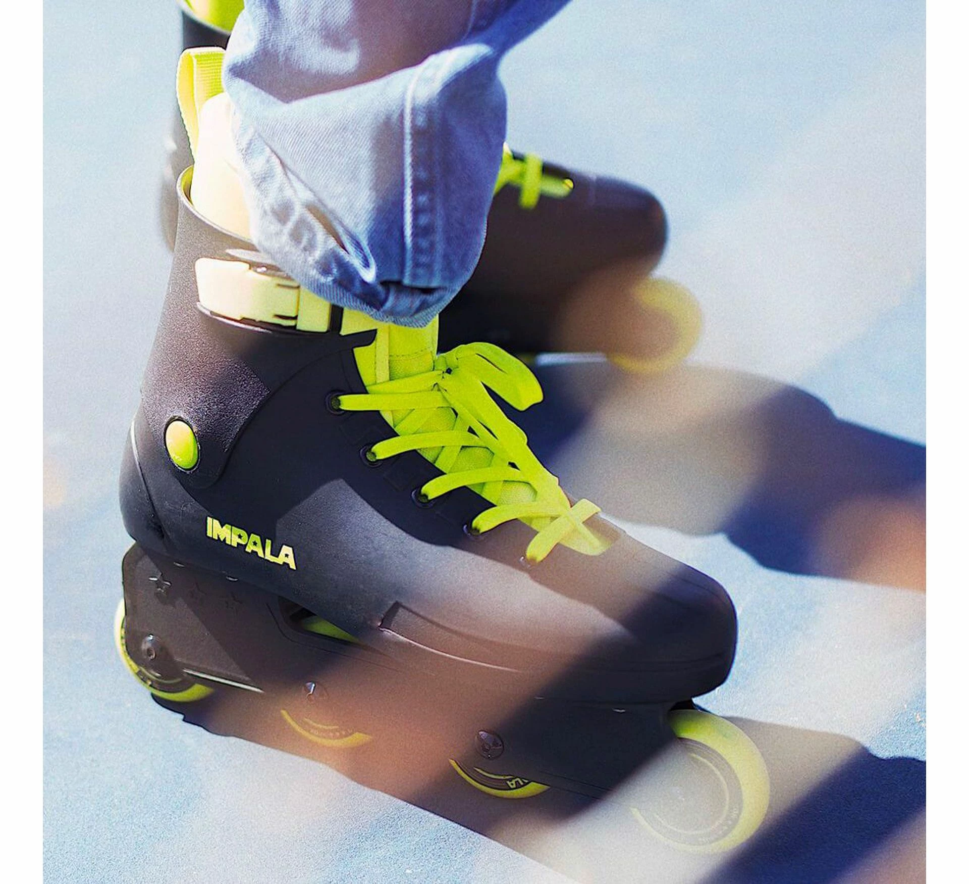 Impala Lightspeed Inline Skate Senior Schwarz - Gelb 10 Impala Lightspeed Inline Skate Senior Schwarz - Gelb – Bild 8