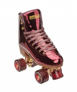 Impala Rollerskate Senior Rot - Gold