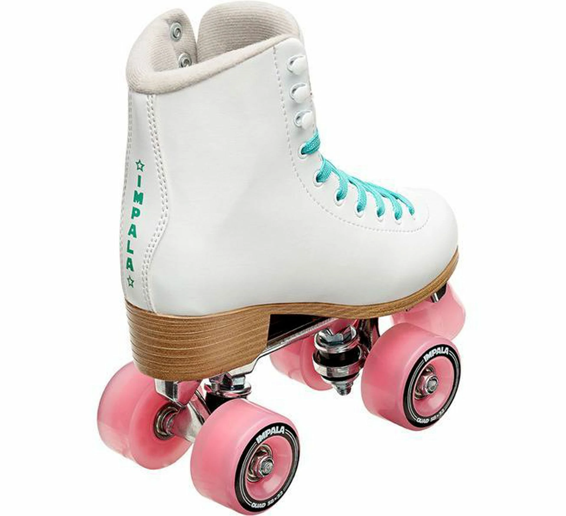 Impala Rollerskate Senior Weiß - Grün - Rosa 5 Impala Rollerskate Senior Weiß - Grün - Rosa – Bild 3