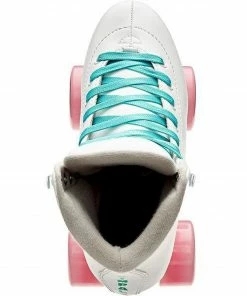 Impala Rollerskate Senior Weiß - Grün - Rosa 14 Impala Rollerskate Senior Weiß - Grün - Rosa -Adidas-Shop Impala Rolschaats Senior 4 19