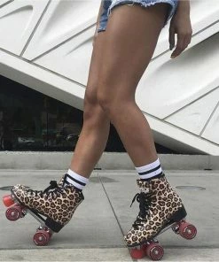 Impala Rollerskate Senior Beige - Braun - Schwarz -Adidas-Shop Impala Rolschaats Senior 6 22