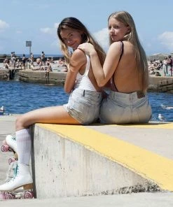 Impala Rollerskate Senior Weiß - Grün - Rosa 17 Impala Rollerskate Senior Weiß - Grün - Rosa -Adidas-Shop Impala Rolschaats Senior 7 15