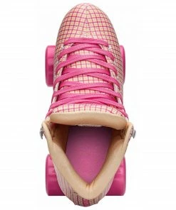 Impala Tartan Rollerskate Senior Rosa - Gelb - Weiß -Adidas-Shop Impala Tartan Rolschaats Senior 4