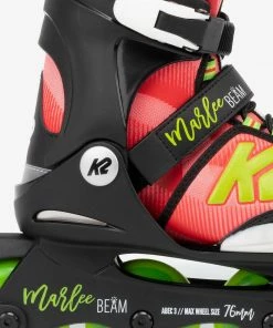 K2 Marlee Beam Skates Kinder Rot - Grün - Schwarz -Adidas-Shop K2 Marlee Beam Skates Junior 3 2206211540