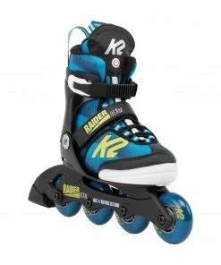 K2 Raider Beam Skates Kinder Blau - Schwarz - Gelb