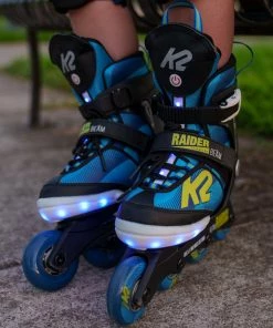 K2 Raider Beam Skates Kinder Blau - Schwarz - Gelb -Adidas-Shop K2 Raider Beam Skates Junior 6 2206131203