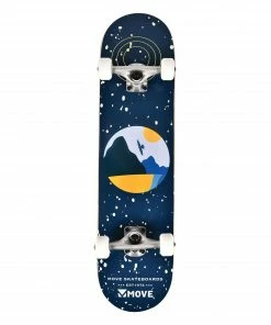 Move 31" Nature Skateboard Blau - Gelb - Schwarz