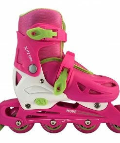 Move Blitz Skates Girl Rosa - Weiß - Grün