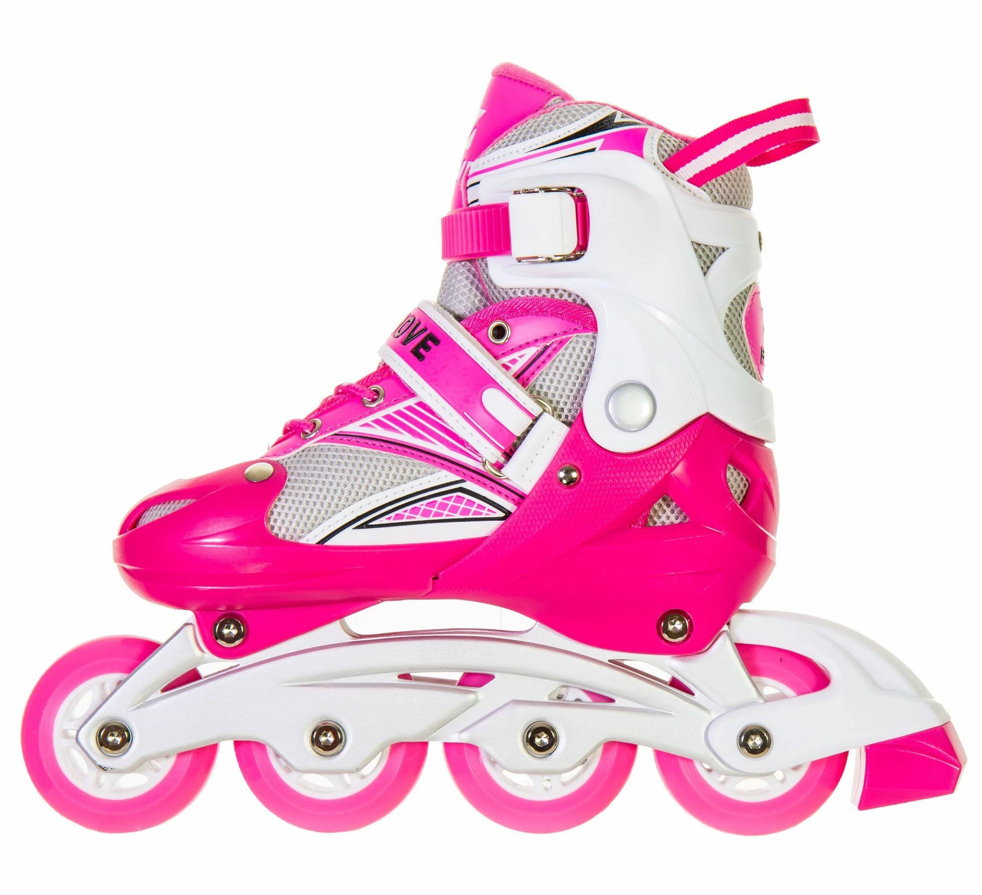 Move Eve Skates Junior Weiß - Rosa 5 Move Eve Skates Junior Weiß - Rosa – Bild 3