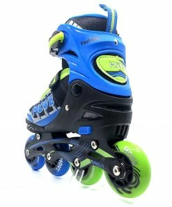 Move Fast Boy Skates Kinder (verstellbar) Blau - Schwarz - Grün -Adidas-Shop Move Fast Boy Skates Junior verstelbaar 5 2