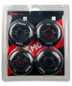 Move Inline Skate Räder 80mm (4-pack) Schwarz