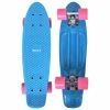 Move Old Skool Retro 22" Cruiser Skateboard Hellblau