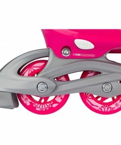 Nijdam 3-in-1 Floral Switch Skate Kinder Rosa - Hell Rosa - Weiß - Grau -Adidas-Shop Nijdam 3 in 1 Floral Switch Skate Junior 6 2