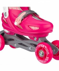 Nijdam 3-in-1 Floral Switch Skate Kinder Rosa - Hell Rosa - Weiß - Grau -Adidas-Shop Nijdam 3 in 1 Floral Switch Skate Junior 8 2