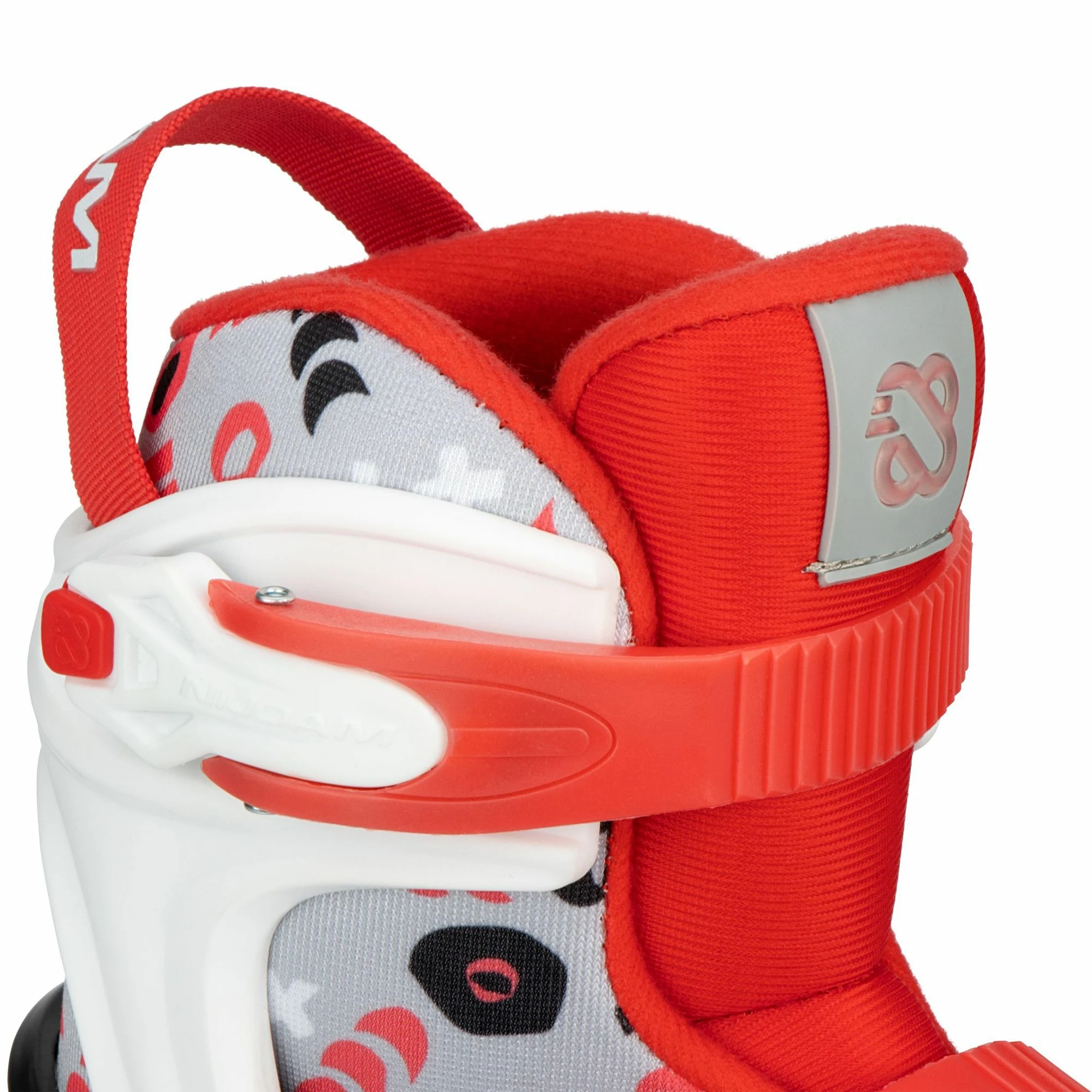 Nijdam 3-in-1 Street Shift Skate Kinder (verstellbar) Schwarz - Rot - Grau 7 Nijdam 3-in-1 Street Shift Skate Kinder (verstellbar) Schwarz - Rot - Grau – Bild 5