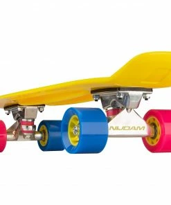 Nijdam FlipGrip Boulevard Trickster Skateboard Gelb - Blau - Rosa -Adidas-Shop Nijdam FlipGrip Boulevard Trickster Skateboard 3 2