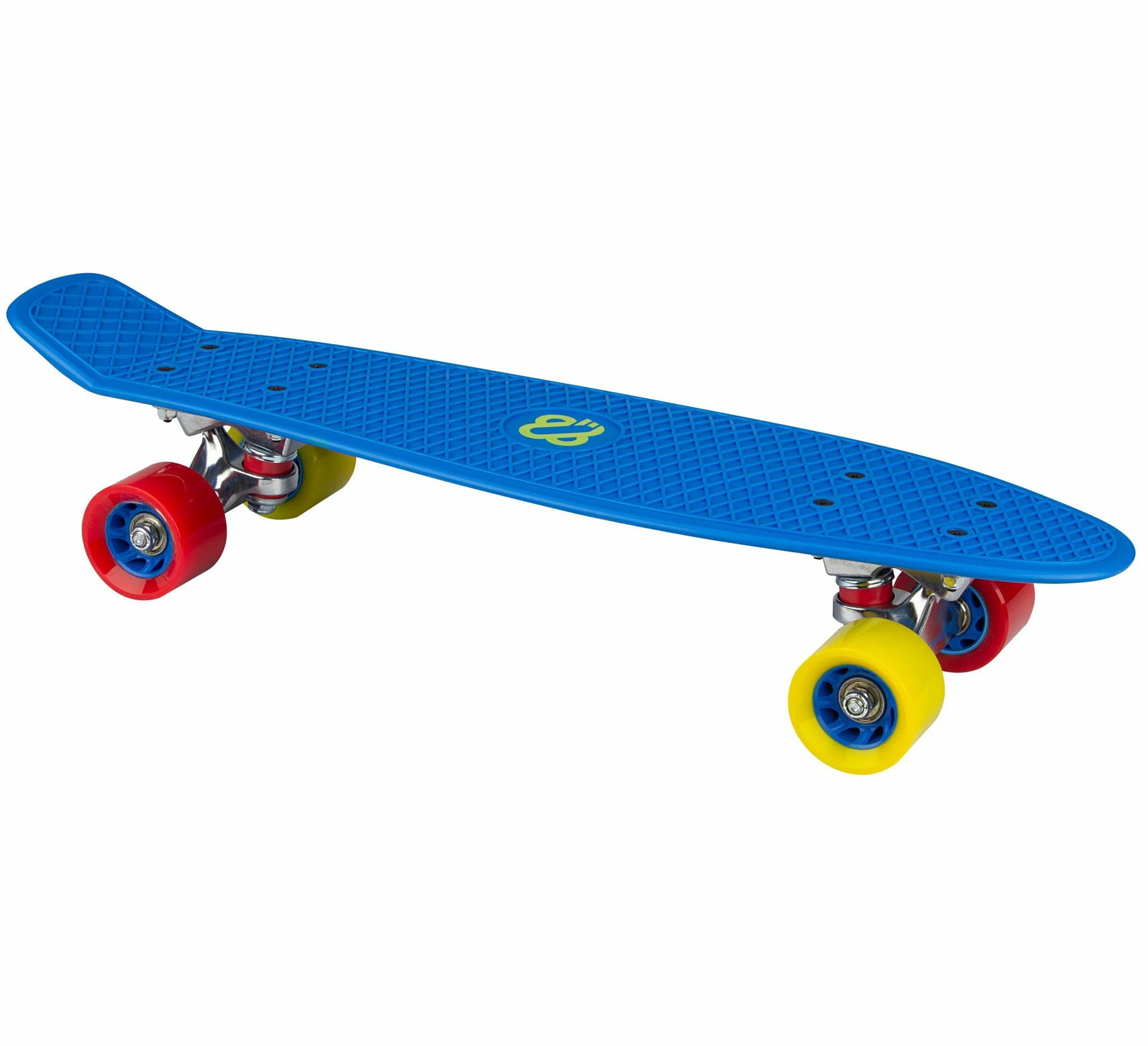 Nijdam FlipGrip Sailor Stroll Skateboard Blau - Gelb - Rot 4 Nijdam FlipGrip Sailor Stroll Skateboard Blau - Gelb - Rot – Bild 2