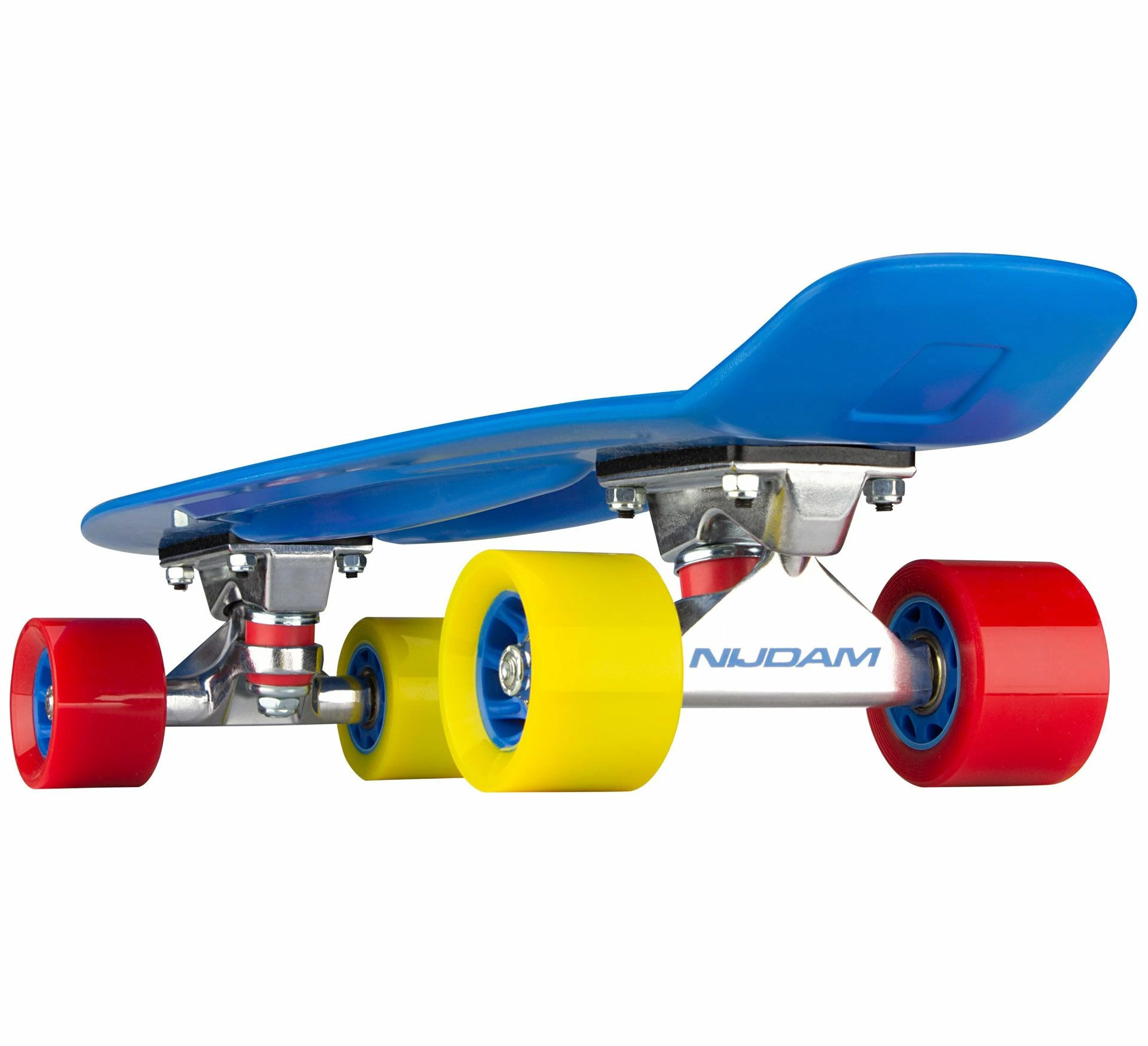 Nijdam FlipGrip Sailor Stroll Skateboard Blau - Gelb - Rot 5 Nijdam FlipGrip Sailor Stroll Skateboard Blau - Gelb - Rot – Bild 3