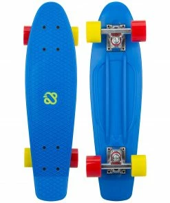 Nijdam FlipGrip Sailor Stroll Skateboard Blau - Gelb - Rot