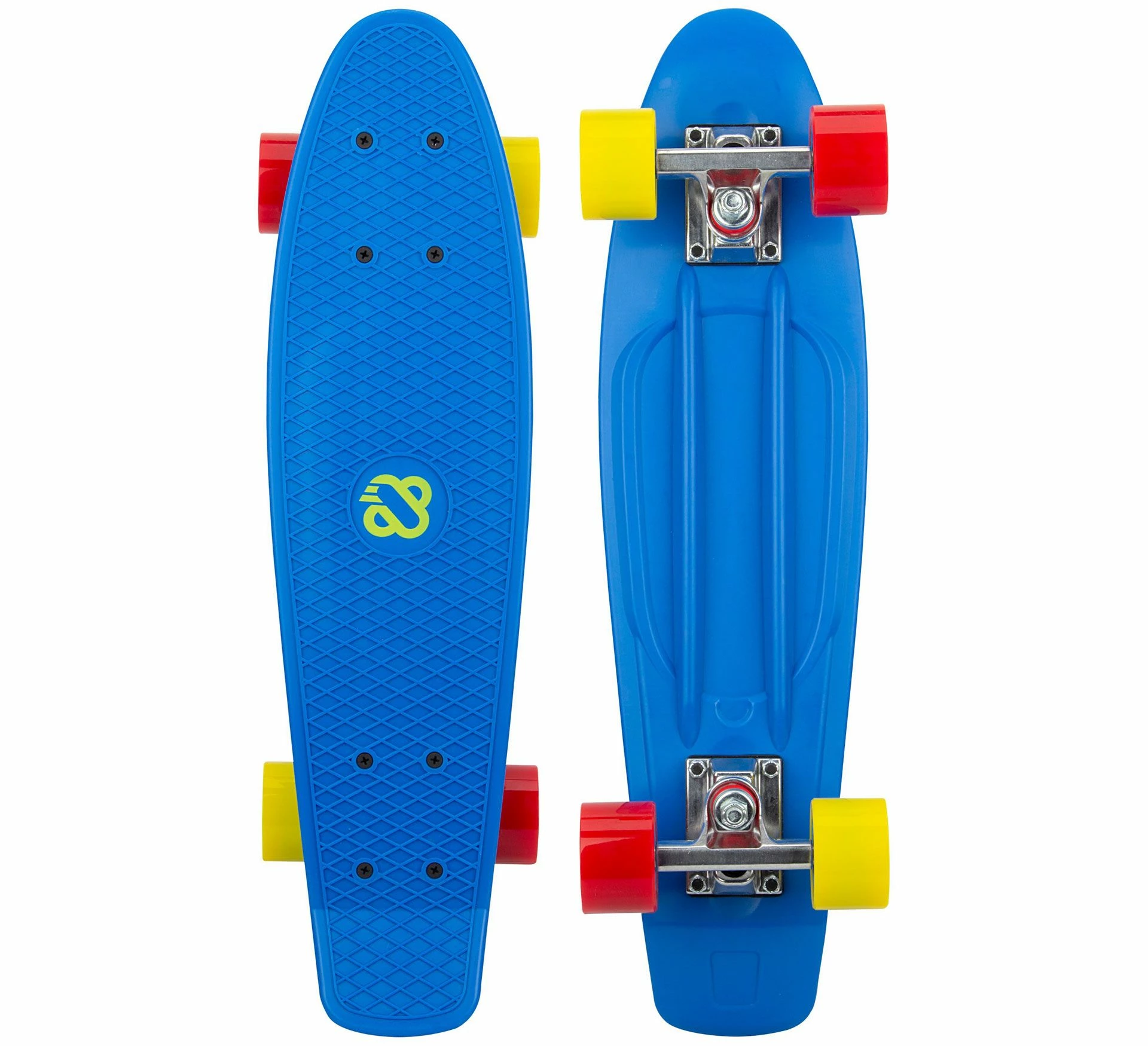 Nijdam FlipGrip Sailor Stroll Skateboard Blau - Gelb - Rot 3 Nijdam FlipGrip Sailor Stroll Skateboard Blau - Gelb - Rot