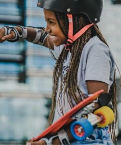 Nijdam FlipGrip Sunset Cruiser Skateboard Rot - Blau - Gelb -Adidas-Shop Nijdam FlipGrip Sunset Cruiser Skateboard 4 2