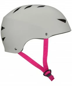 Nijdam Pinky Swear Helm Grau - Rosa