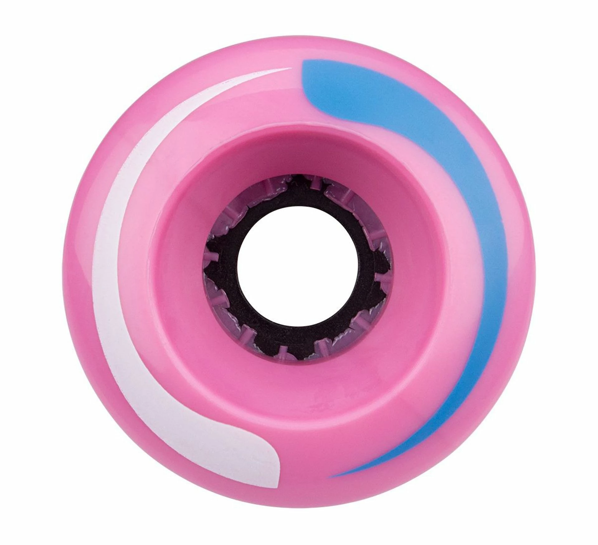 Nijdam Rollerskate Räder (4-pack) Rosa - Hell Blau - Weiß 3 Nijdam Rollerskate Räder (4-pack) Rosa - Hell Blau - Weiß