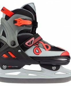 Nijdam Skate/Schaats Combo Red Raider Jr Schwarz - Rot - Grau 11 Nijdam Skate/Schaats Combo Red Raider Jr Schwarz - Rot - Grau -Adidas-Shop Nijdam Skate Schaats Combo Red Raider Jr 3 2