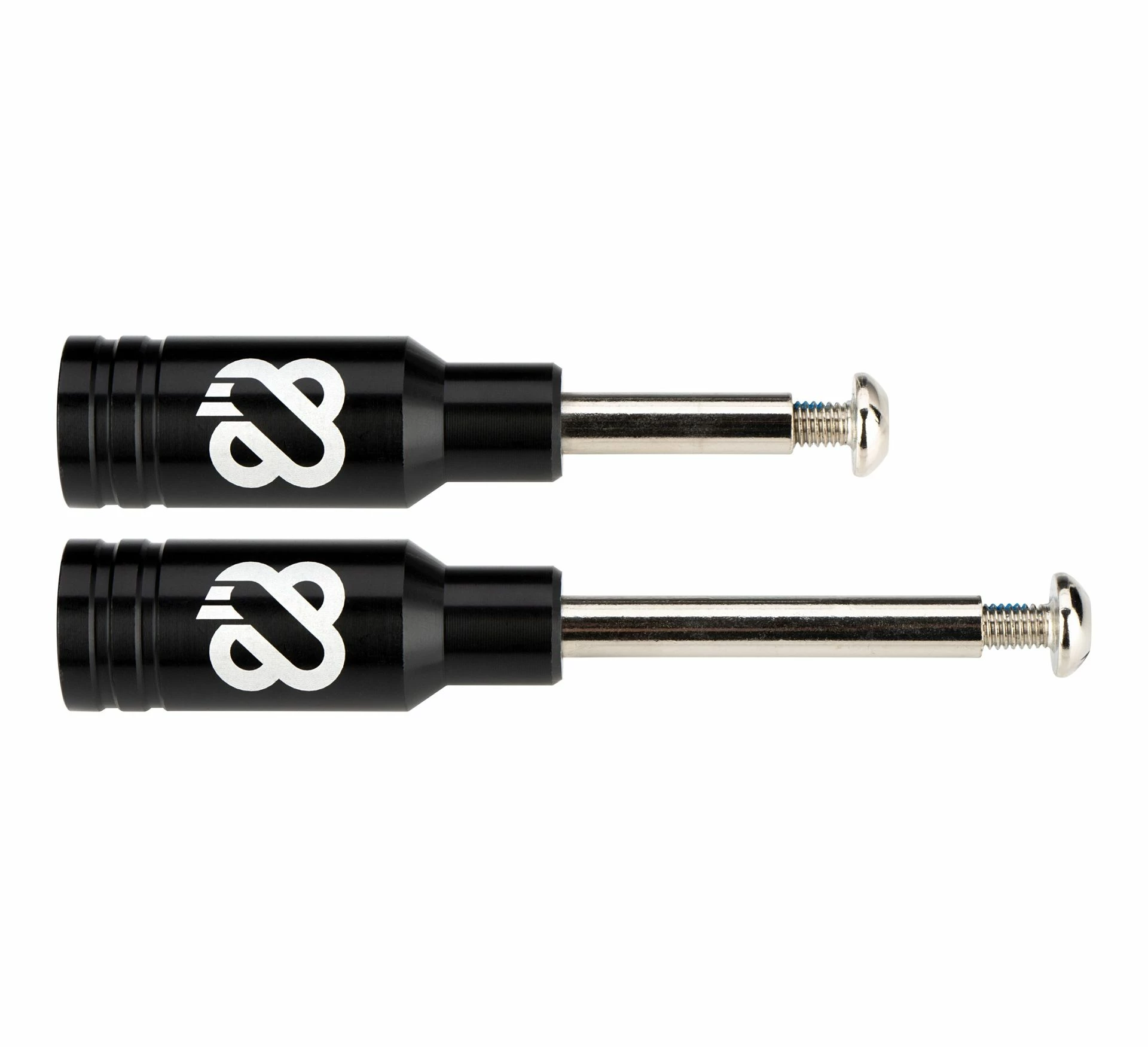 Nijdam Stuntroller Achsen-Set Schwarz - Silber - Weiß 3 Nijdam Stuntroller Achsen-Set Schwarz - Silber - Weiß