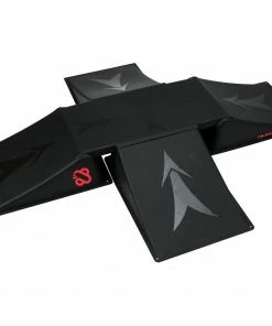 Nijdam Vert-acular Ramp Set 4+1 (2-way Crossing) Schwarz