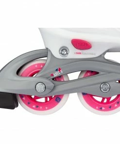 Nijdam White Wedge Skate Kinder Weiß - Rosa - Grau - Blau -Adidas-Shop Nijdam White Wedge Skate Junior 4 2