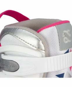 Nijdam White Wedge Skate Kinder Weiß - Rosa - Grau - Blau -Adidas-Shop Nijdam White Wedge Skate Junior 5 2