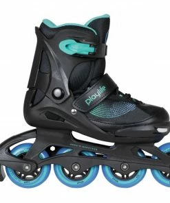 Playlife Joker Skates Kinder (verstellbar) Schwarz - Grün - Blau