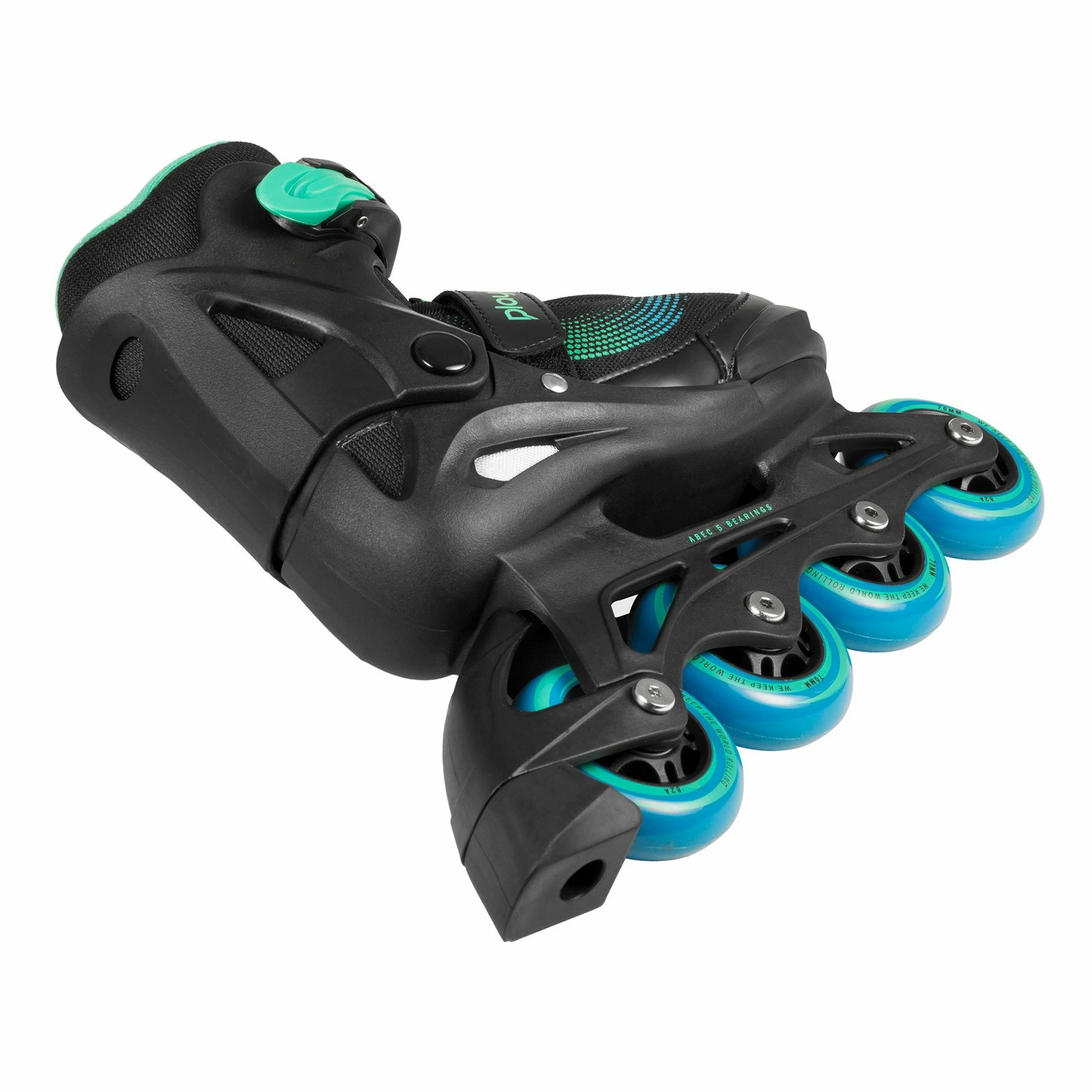 Playlife Joker Yellow Glow Skate Combo Kinder (verstellbar) Schwarz - Blau 5 Playlife Joker Yellow Glow Skate Combo Kinder (verstellbar) Schwarz - Blau – Bild 3