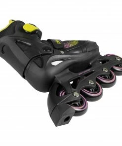 Playlife Joker Yellow Glow Skate Combo Kinder (verstellbar) Schwarz - Gelb - Rosa 11 Playlife Joker Yellow Glow Skate Combo Kinder (verstellbar) Schwarz - Gelb - Rosa -Adidas-Shop Playlife Joker Yellow Glow Skate Combo Junior verstelbaar 3 2203090911 1