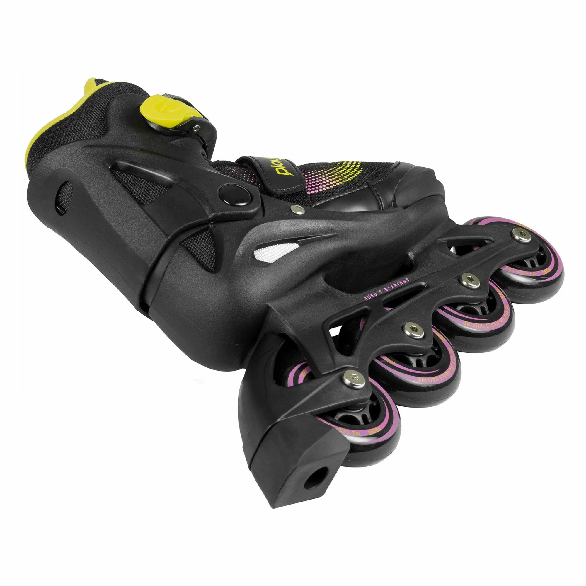 Playlife Joker Yellow Glow Skate Combo Kinder (verstellbar) Schwarz - Gelb - Rosa 5 Playlife Joker Yellow Glow Skate Combo Kinder (verstellbar) Schwarz - Gelb - Rosa – Bild 3