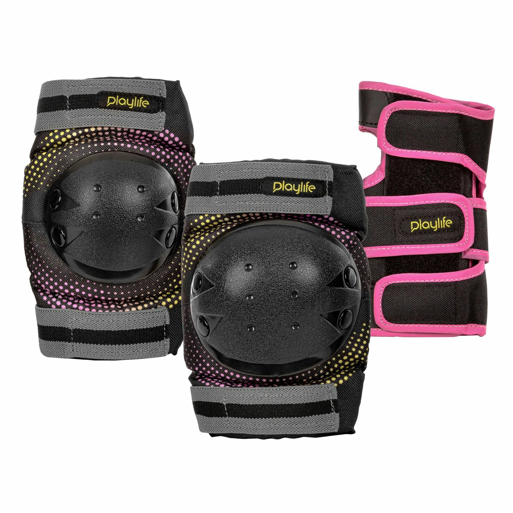 Playlife Joker Yellow Glow Skate Combo Kinder (verstellbar) Schwarz - Gelb - Rosa 7 Playlife Joker Yellow Glow Skate Combo Kinder (verstellbar) Schwarz - Gelb - Rosa – Bild 5