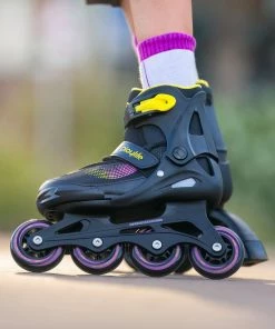 Playlife Joker Yellow Glow Skate Combo Kinder (verstellbar) Schwarz - Gelb - Rosa 14 Playlife Joker Yellow Glow Skate Combo Kinder (verstellbar) Schwarz - Gelb - Rosa -Adidas-Shop Playlife Joker Yellow Glow Skate Combo Junior verstelbaar 6 2203090911 1