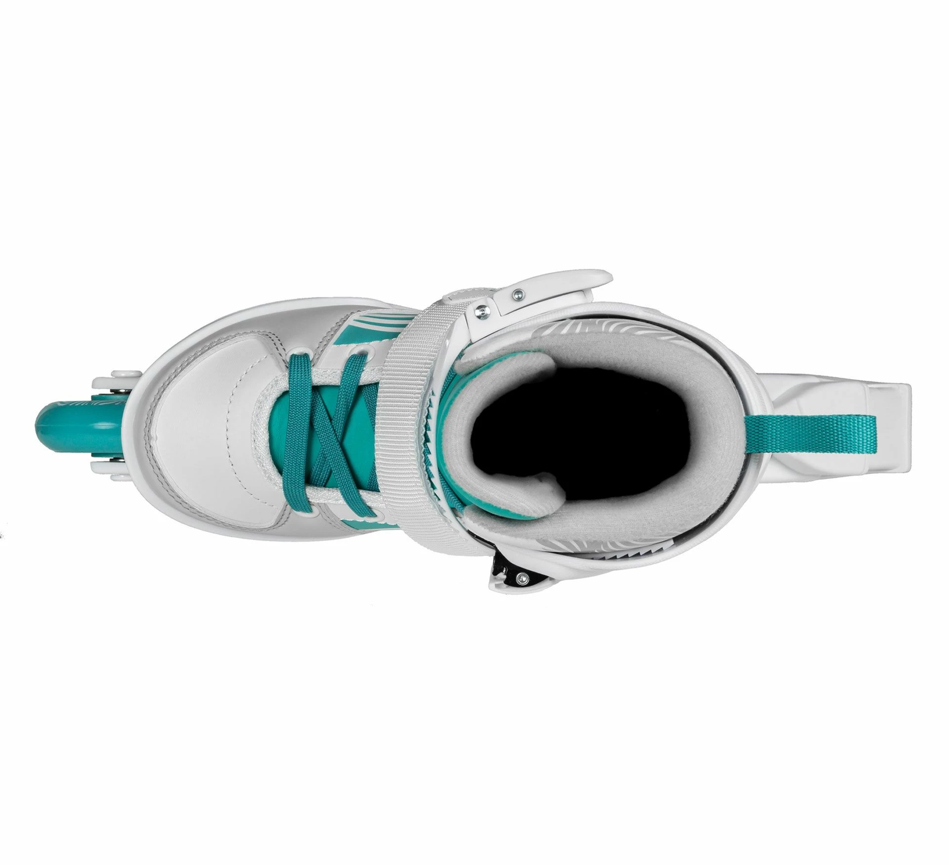 Playlife Light Breeze Inline Skates Für Kinder (verstellbar) Weiß - Grün - Grau 6 Playlife Light Breeze Inline Skates Für Kinder (verstellbar) Weiß - Grün - Grau – Bild 4