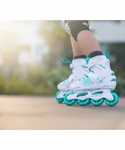 Playlife Light Breeze Inline Skates Für Kinder (verstellbar) Weiß - Grün - Grau 13 Playlife Light Breeze Inline Skates Für Kinder (verstellbar) Weiß - Grün - Grau -Adidas-Shop Playlife Light Breeze Inline Skates Junior verstelbaar 6 2