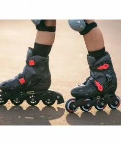 Playlife Riddler Skates (verstellbar) Schwarz - Dunkelgrau - Rot 6 Playlife Riddler Skates (verstellbar) Schwarz - Dunkelgrau - Rot -Adidas-Shop Playlife Riddler Skates verstelbaar 2 2