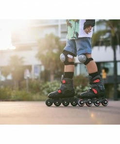 Playlife Riddler Skates (verstellbar) Schwarz - Dunkelgrau - Rot 7 Playlife Riddler Skates (verstellbar) Schwarz - Dunkelgrau - Rot -Adidas-Shop Playlife Riddler Skates verstelbaar 3 2