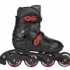 Playlife Riddler Skates (verstellbar) Schwarz - Dunkelgrau - Rot