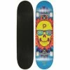 Playlife Skullhead Skateboard Gelb - Orange - Blau
