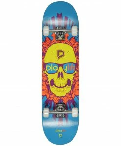 Playlife Skullhead Skateboard Gelb - Orange - Blau -Adidas-Shop Playlife Skullhead Skateboard 3 1